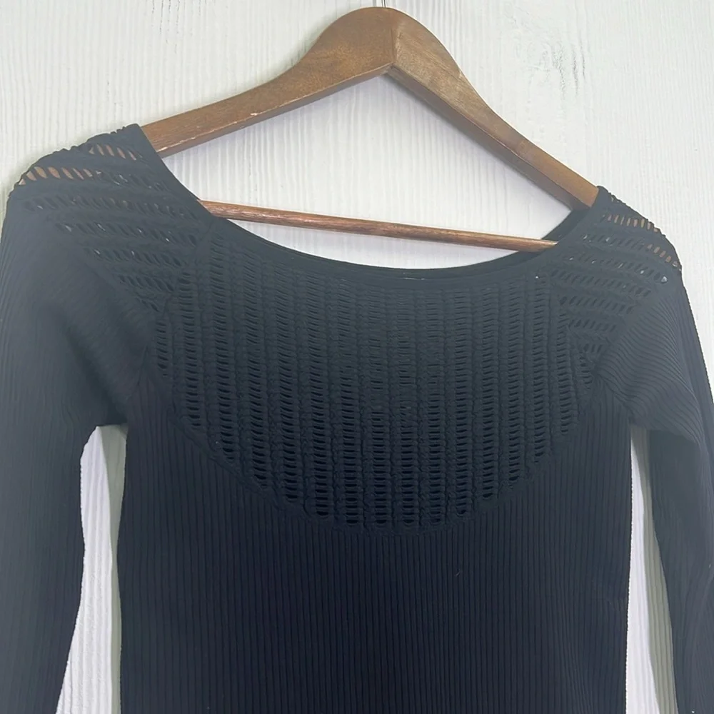 Free People black stretch